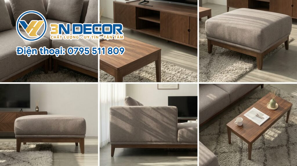 Mẫu Sofa cho Phòng Khách 15m2