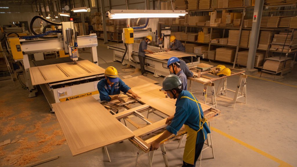 Gia Công Nội Thất Gỗ CNC Tại TPHCM