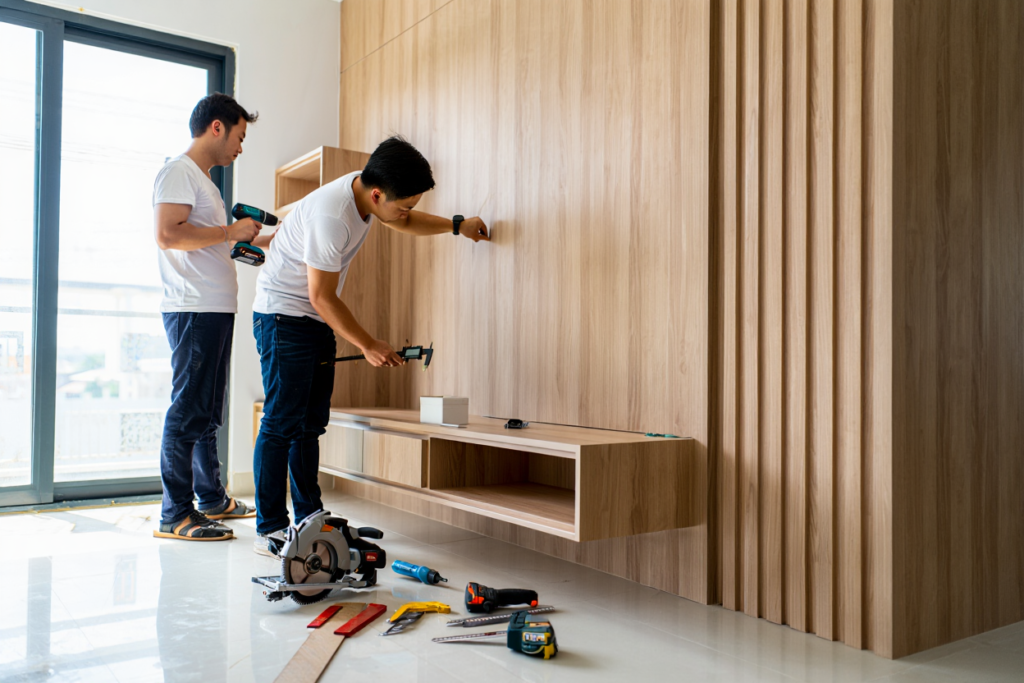 Thi công nội thất nhà phố tại Thủ Đức TPHCM