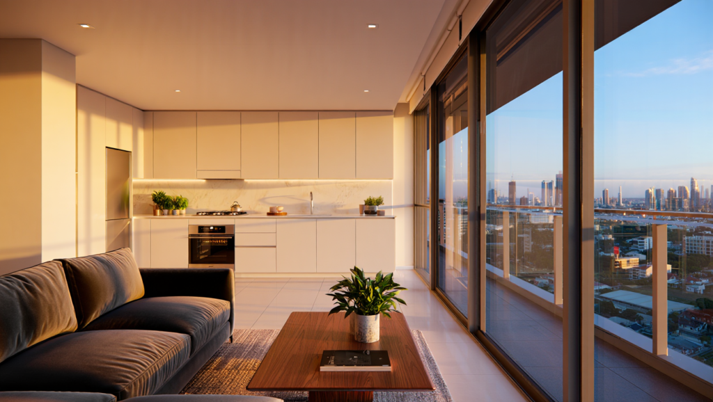 Thiết Kế Và Thi Công Nội Thất Căn Hộ 2 Phòng Ngủ Tại TPHCM