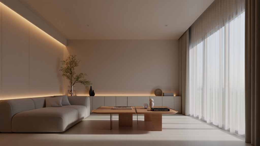 Thiết Kế Và Thi Công Nội Thất Căn Hộ 2 Phòng Ngủ Tại TPHCM