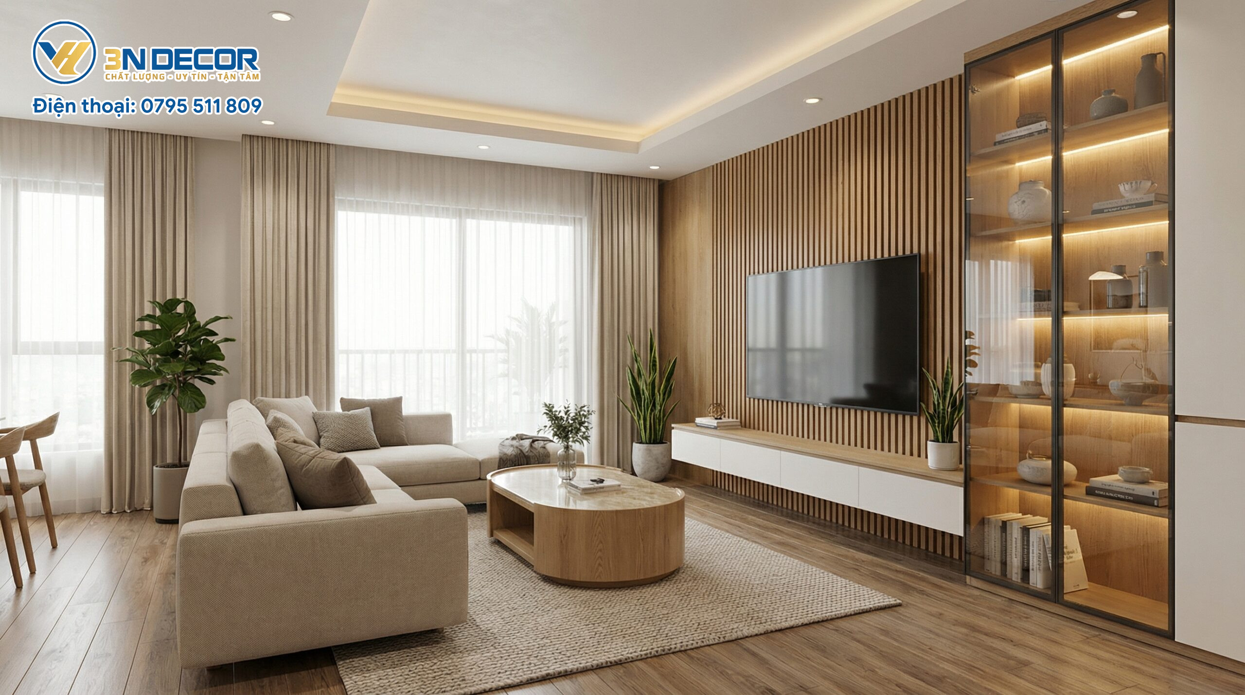 Thi công nội thất tại Phường Bình Tiên TPHCM