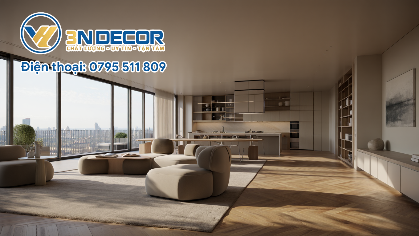 Thi công nội thất tại Phường Cầu Ông Lãnh TPHCM