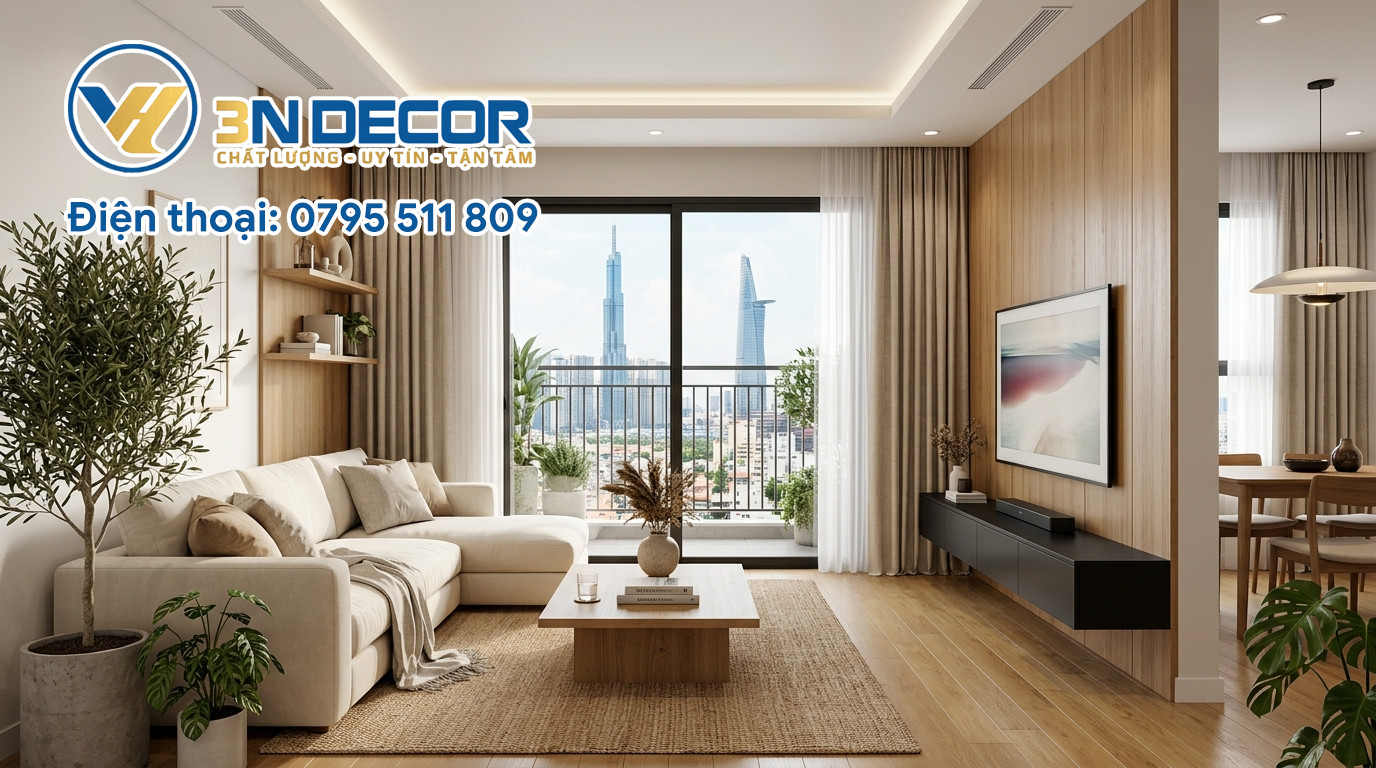 Đơn Vị Thi Công Nội Thất Phường Phú Thuận TPHCM Uy Tín