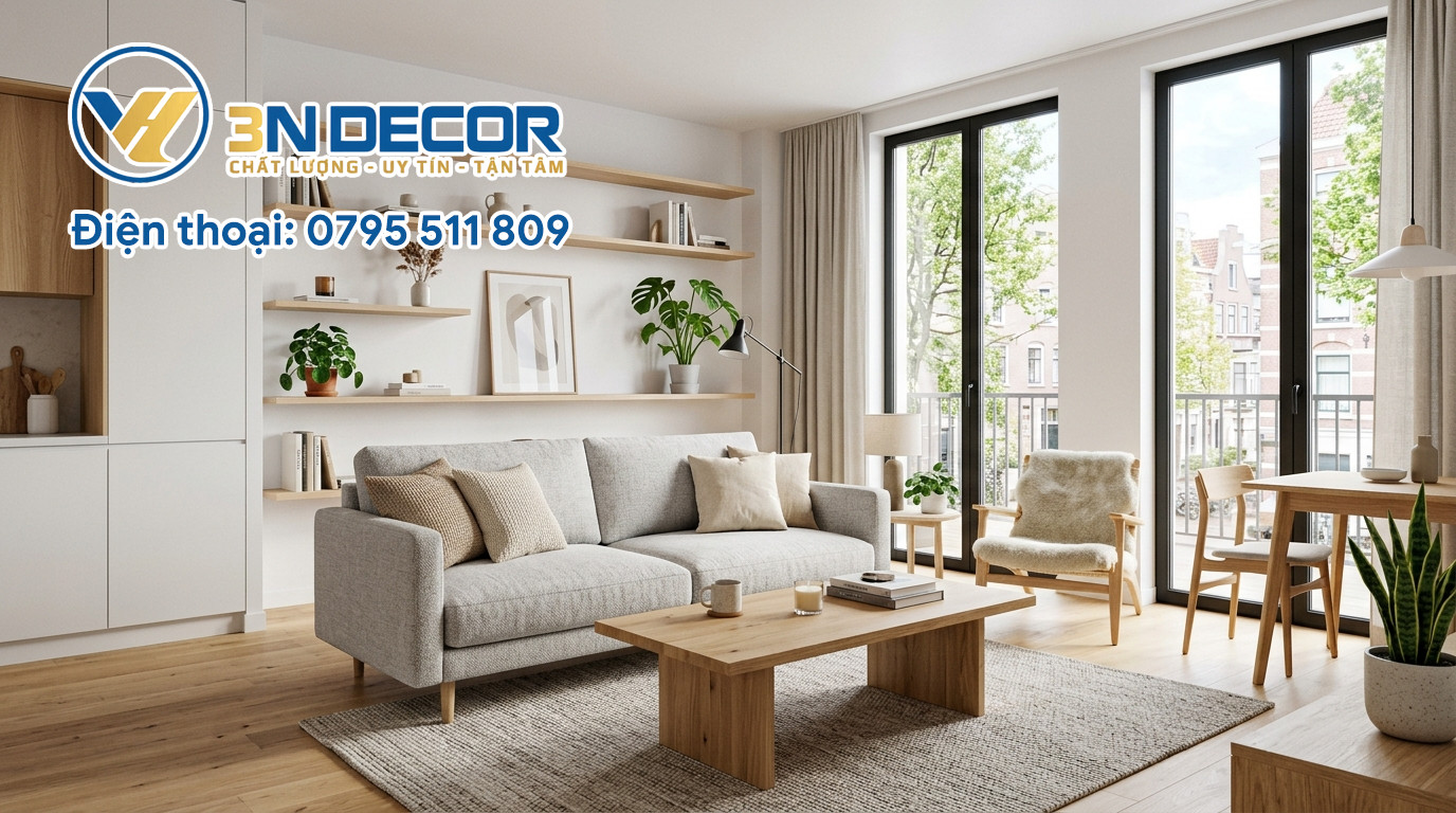 Đơn Vị Thi Công Nội Thất Phường Phú Thuận TPHCM Uy Tín