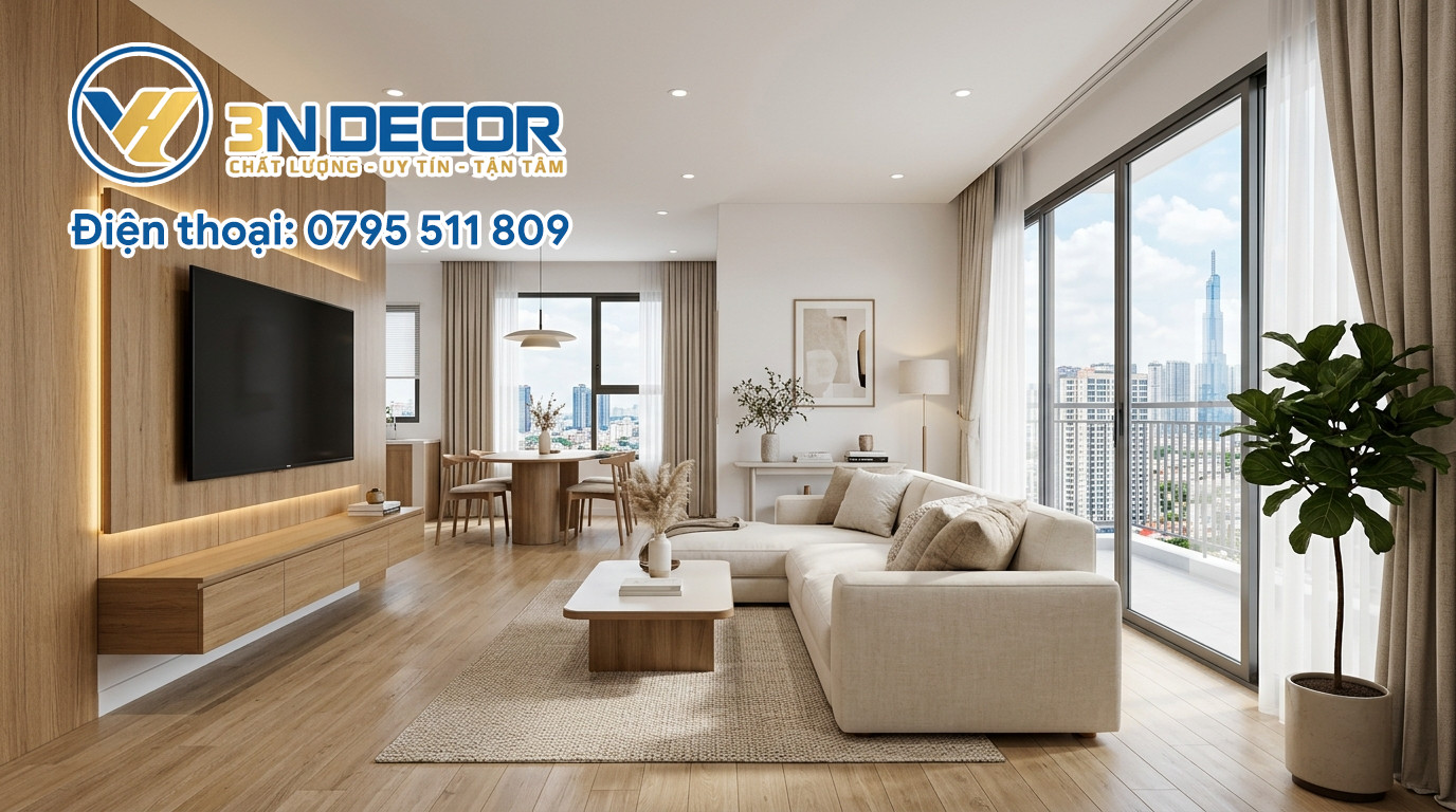 Đơn Vị Thi Công Nội Thất Phường Phú Thuận TPHCM Uy Tín